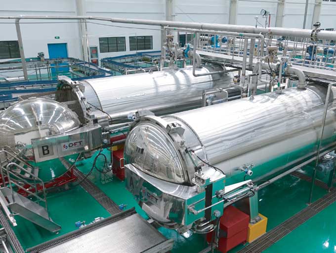 OR co 2 Retort system