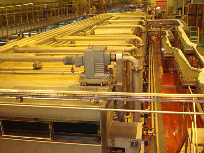 L co 2 Deck Pasteurizer