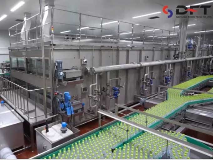 H co 2 Deck Pasteurizer