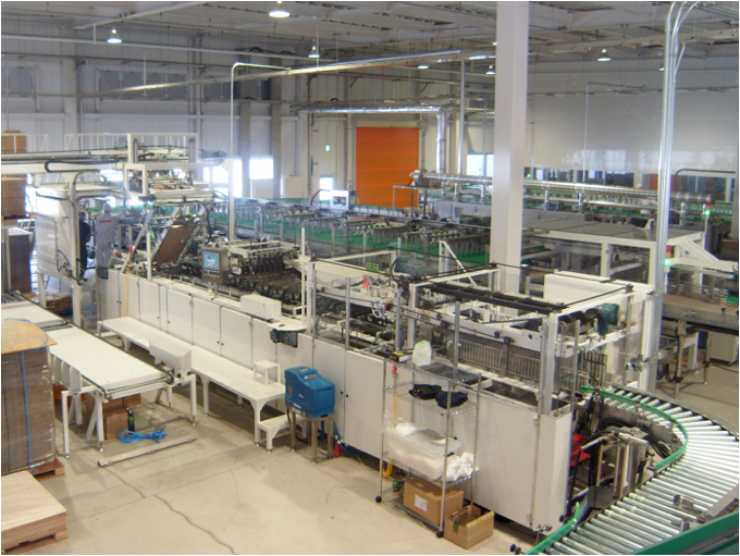 JAPAN S co 50 BOX/MIN<br>Wrap around Side pusher<br>6layer & Automatic<br>sheet infeeder