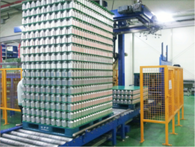 O co Low  De-Palletizer